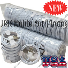 Usb Charger Cable Cord 3ft6ft For Apple Iphone 7 8 X Xr 11 12 13 14 Pro Max Lot