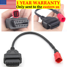 Obd2 16pin To 6 Pin Diagnostics Connector Adapter Cable For Suzuki Motorcycle