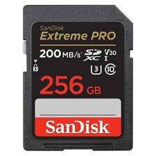 Sandisk 256gb Extreme Pro Sdxc Uhs-i Class 10 V30 4k
