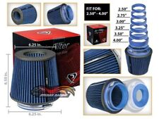 Blue 2.5-4.0 Inlet Universal Cold Air Intake Cone Adjustable Size Dry Filter
