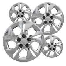 Set Of 4 Hubcaps 15 Inch Chrome Abs Wheel Covers For 2019 - 2020 Chevrolet Cruze
