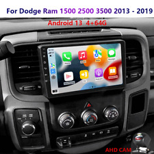 4-64g Android 13 For Dodge Ram 1500 2500 3500 2013-2019 Carplay Car Stereo Radio