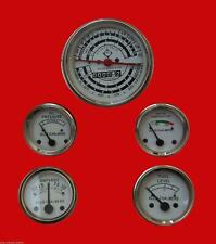 Allis Chalmers D17 Diesel Only Tachometertemp Oil Pressure Fuelamp Gauge Set