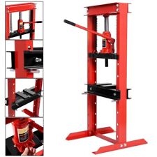 Ironmax 12 Ton Shop Press Floor H-frame Press Plates Hydraulic Jack Stand