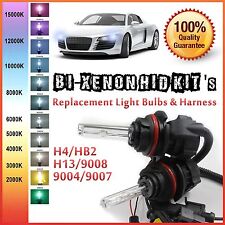 Two 35w 55w Bi-xenon Hi Low Hid Kit S Replacement Light Bulbs H4 H13 9004 9007