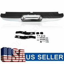 New Chrome Complete Rear Bumper Assembly For 1995-2004 Toyota Tacoma