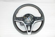  2017 - 2019 Alfa Romeo Giulia Oem Front Lh Driver Steering Wheel W Controls