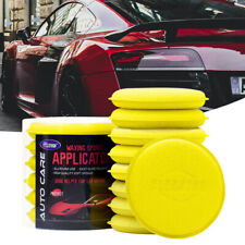 12pcs Kit Car Waxing Polish Foam Sponge Wax Applicator Cleaning Detailing Pads