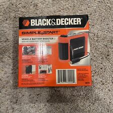 Black And Decker Vehicle Battery Booster - New In Box