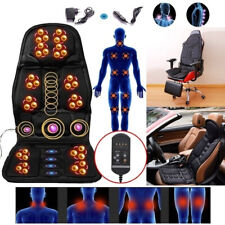 8-mode Back Massage Chair Seat Body Massage Cushion Cover Mat Pad For Home Car
