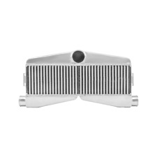 Cxracing Twin Turbo Aluminum Intercooler 27.5x13x3.5 2-in 1-out For Camaro