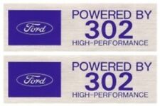 Powered By Ford 302 High-performance Valve Cover Decals