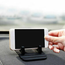Car Dashboard Non-slip Mat Rubber Mount Holder Pad Phone Stand Black Accessory