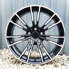 20 Staggered M5 Style Wheels Rims Fits Bmw 5x120 5 Series F10 F11 Xdrive Only
