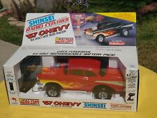 Shinsei 57 Chevy Bel Air Hot Rod Racer Radio Control Car Vintage Rc Toy Rare