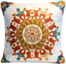 Embroidered Decorative Throw Pillows Cover 18x18 18quot X 18quot Style35