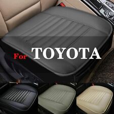 For Toyota Car Front Seat Cover Pu Leather Half Full Surround Cushion Mat Pad