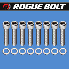 Sbc Vortec Intake Manifold Bolts 516 Stainless Small Block Chevy 327 350 400