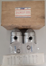 Pair Of Nos Standard Size Trw Forged Racing Pistons For Harley 900cc Sportsters