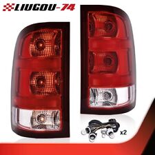 Tail Lights Lamps Leftright Fit For 2007-2013 Gmc Sierra 1500 2500 3500hd