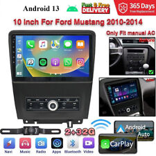 10.1 Car Stereo Radio Android 13.0 Gps Navi Carplay For 2010-2014 Ford Mustang