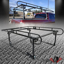 Universal Pickup Truck Ladder Rack Trunk Bed Over Cab Cargo Storage 1000lb