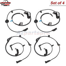 4pcs Abs Speed Sensor Front Rear Left Right For Jeep Caliber Compase Patriot Fwd