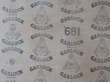 Garlock Vegetable Fiber Gasket Sheet Style 681 116 1.6mm 36in X 12in Oil Resist