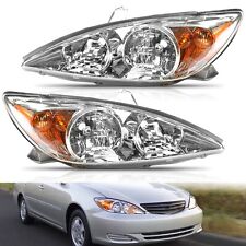 2x For 2002-2006 Toyota Camry Led Halo Projector Headlights Headlamps Leftright