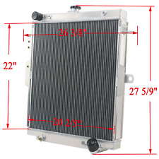 Universal Aluminum 4-rows Radiator For Core Size 22h X 20 25w