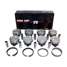 Speedo Pro Fmp H616cp40 Chevy 400 Flat Top Pistons Moly Rings Kit 040 Sbc 412
