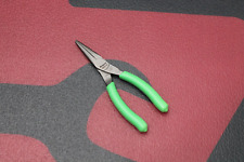 New Snap-on 6 Talon Grip Needle Nose Pliers Green 95acf