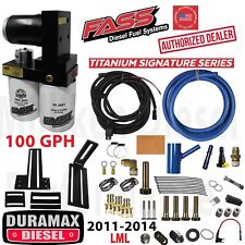 Fass Titanium 100gph Fuel Lift Pump System 11-14 Duramax Diesel Chevy Gmc Gm 6.6