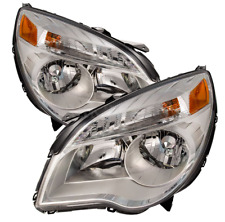 Headlights Headlamps Halogen Pair Lh Rh For 2010-2015 Chevy Equinox Ls Lt