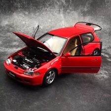 Lcd 118 Diecast Honda Civic Eg6 Sir Ii Open Close Car Model Red W Lift Replica