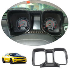 For 2010-15 Chevrolet Camaro Instrument Dashboard Frame Cover Trim Carbon Fiber