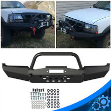 Modular Front Bumper Winch With Bull Bar For Ford Ranger 1998-2011