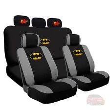 For Honda Batman Seat Covers Comic Pow Headrest Car Truck Seat Covers Set