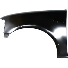 Fender For 1997-2003 Ford F-150 Front Driver Side Primed Steel W Molding Holes