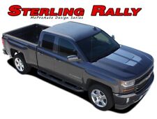 2016 2017 2018 Chevy Silverado Rally 1500 Vinyl Hood Racing Stripe Decal Graphic