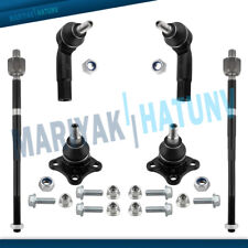 6x Front Inner Outer Tie Rod Ends Lower Ball Joints For Vw Beetle Golf Jetta