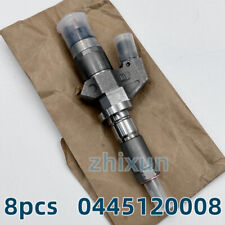 New 8pcs Diesel Fuel Injectors 0445120008 Fits 2001-2004.5 Duramax Lb7