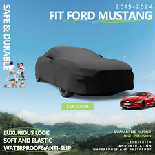 For 2015-2024 Ford Mustang Car Cover Sedan Cover Uv Protection Dust Wind Proof
