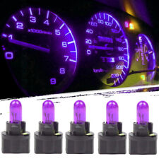 10pcs Purple T5 Smd 1.2w Car Led Dashboard Instrument Interior Light Lamp Bulbs