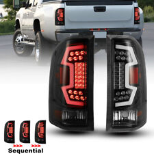 For 2007-2013 Chevy Silverado 1500 2500hd 3500hd Tail Lights 07-13 Sequential