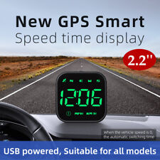 2.2hud Head-up Display Gps Navi Universal Multi-function Speedometer Part