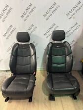 2016 2015 Cadillac Escalade Front Bucket Seats Full Power In Black Leather