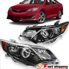 Fit 2012 2013 2014 Toyota Camry Halogen Projector Headlights Assembly Leftright