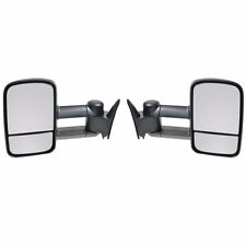 Leftright 88-98 Chevy Ck 150025003500 Manual Towing Tow Hauling Side Mirrors