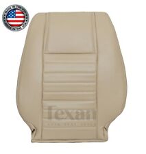 05 06 07 08 09 Ford Mustang Gt V8 Driver Lean Back Perforated Seat Cover Tan